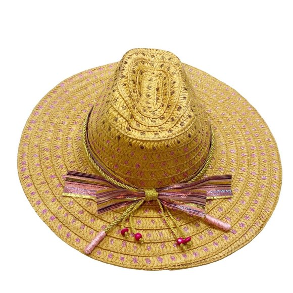 Up-cycled Handmade Festival Hat OS main image 14